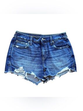 Aerie | Daydream Denim Shorts | Stretch Waist | Distressed Cutoff |